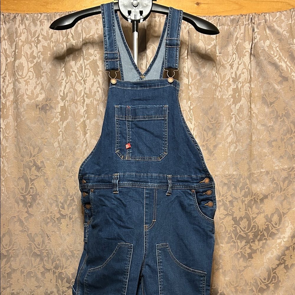 Dickies Classic Dark Blue Denim Overalls